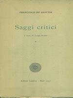   Saggi critici 3vv