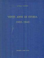 Venti anni di storia 1922-1943 - 3vv