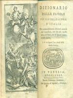 Dizionario delle favole ad uso delle scuole d'Italia