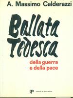 Ballata tedesca della guerra e della pace