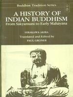 A history of Indian buddhism