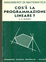 Cos'e' la programmazione lineare?