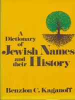 A dictionary of Jewish names and their history