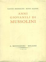 Anni giovanili di Mussolini