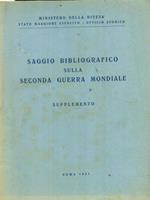 Saggio bibliografico sulla Seconda Guerra Mondiale supplemento