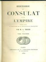 Histoire du consulat et de l'empire 20vv