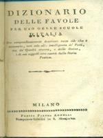 Dizionario delle favole ad uso delle scuole d'Italia