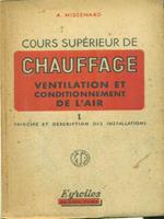 Cours superieur de chauffage, ventilation et conditionnement de l'air 4vv