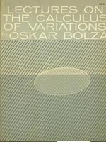 Lectures on the calculus of variations