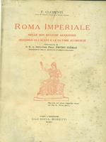 Roma imperiale nelle XIV regioni augustee secondo gli scavi e le ultime scoperte