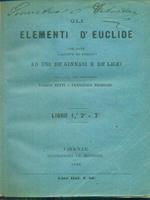 Gli elementi d'Euclide
