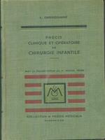 Precis clinique et operatoire de chirurgie infantile