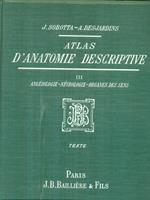 Atlas d'anatomie descriptive 3vv