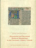 Illuminated and decorated medieval manuscript in the university library Utrecht