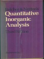 Quantitative inorganic analysis