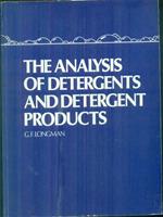 The analysis of detergents and detergent products
