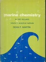 Marine chemistry vol. 1: analytical methods