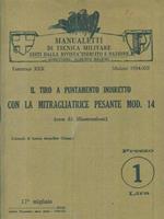 Il tiro a puntamento indiretto con la mitragliatrice pesante mod. 14