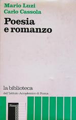 Poesia e romanzo