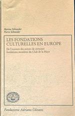 Les fondations culturelles en Europe