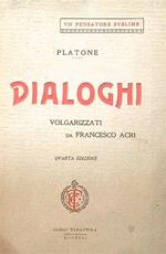 Platone Dialoghi