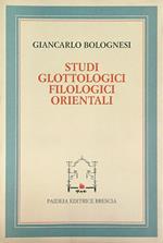 Studi glottologici filologici orientali