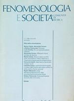 Fenomenologia e società n. 1 del 1994