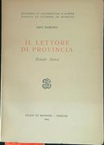 lettore di provincia