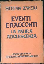 Eventi e racconti La paura adolescenza