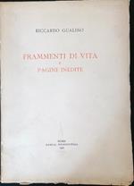 Frammenti di vita e pagine inedite