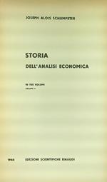 Storia dell'analisi economica 3vv