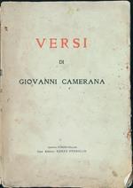 Versi di Giovanni Camerana