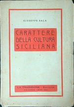 Carattere della cultura Siciliana