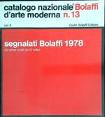 Catalogo nazionale Bolaffi d'arte moderna n 13 Vol II Segnalati Bolaffi 1978