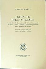 Estratto delle memorie