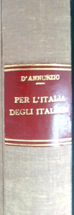 Per l'Italia degli Italiani