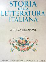 Storia della letteratura Italiana Ottava edizione 5 vv