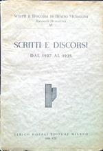 Scritti e Discorsi VI - Scritti e Discorsi dal 1927 al 1928