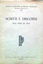 Scritti e Discorsi VII - Scritti e Discorsi dal 1929 al 1931