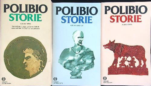 storie 3 volumi oscar mondadori : polibio: : Libri