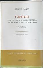 Capitoli. Per una storia della nostra prosa d'arte del Novecento