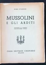 Mussolini e gli arditi