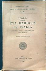 Storia della età barocca in Italia