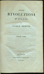 Delle rivoluzioni d'Italia 4vv