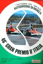 46o Gran Premio d'Italia. Campionato Mondiale Formula 1