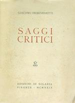 Saggi critici