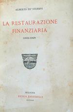 La restaurazione finanziaria 1922-1925