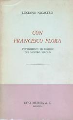 Con Francesco Flora