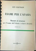 Esame per l'afasia