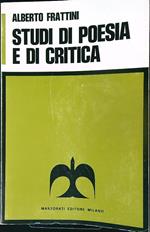 Studi di poesia e di critica